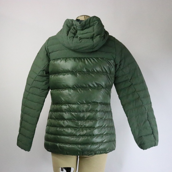 NWT Adidas Cozy Down Olive Jacket W003 - Picture 4 of 7